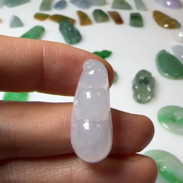 翡翠未镶嵌挂件天然翡翠
