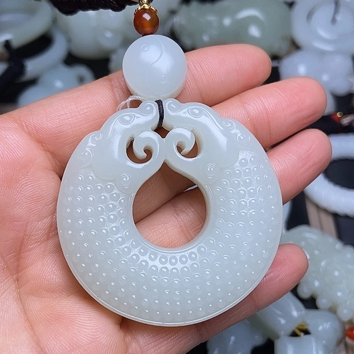 吊坠(不含链)未镶嵌和田玉