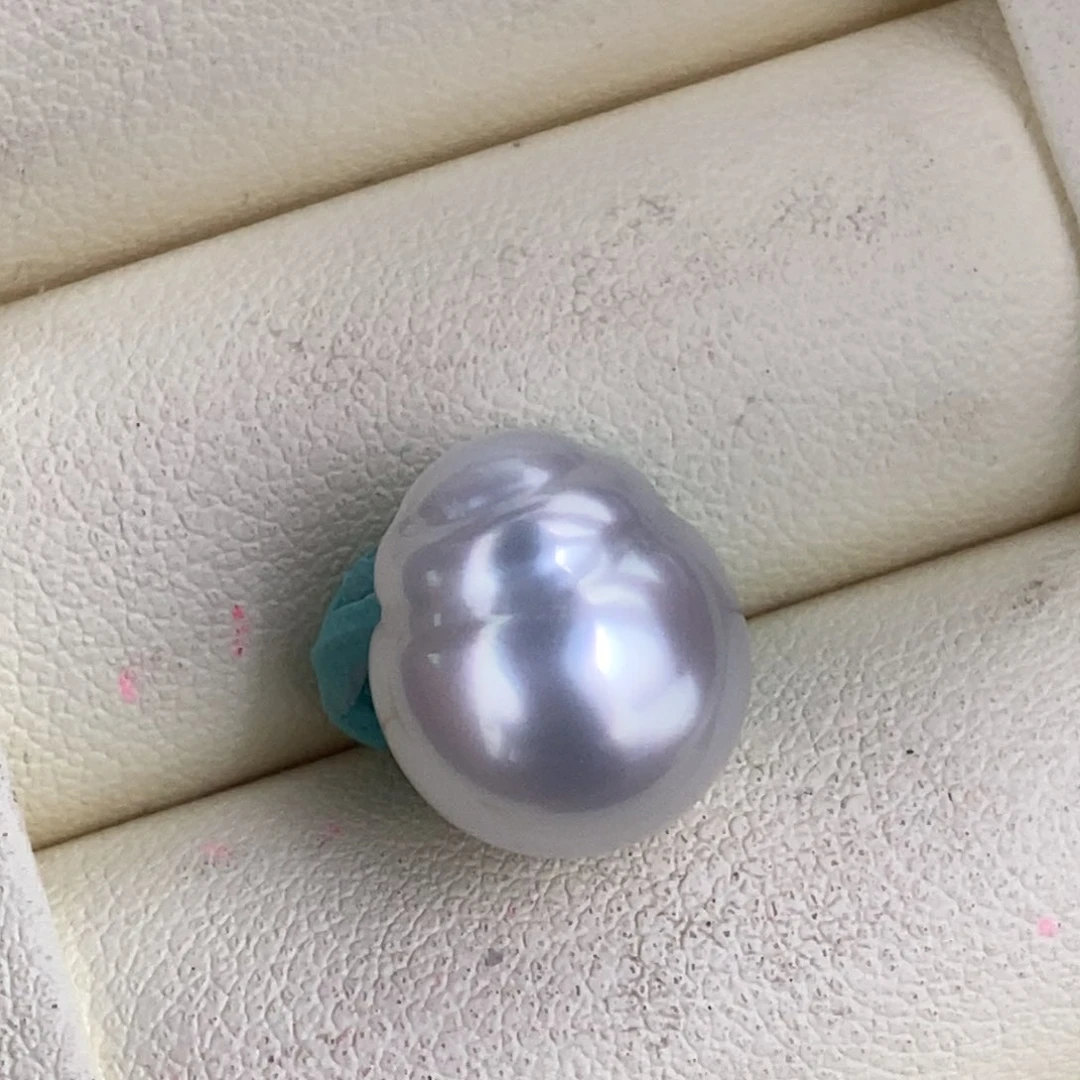 未镶嵌海水珍珠裸珠12-13mm特价澳白巴洛克
