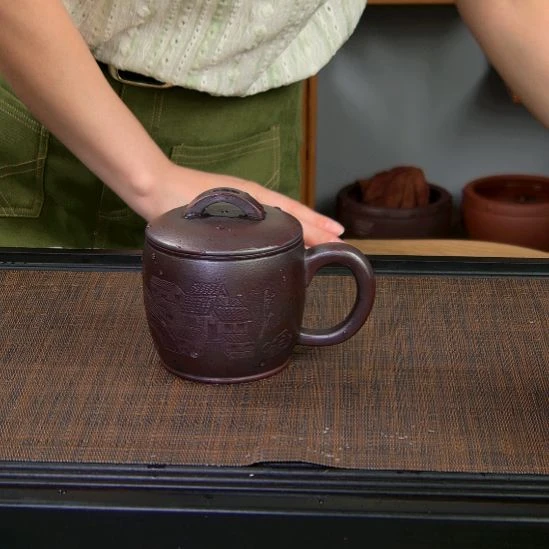 紫砂茶杯高货放漏