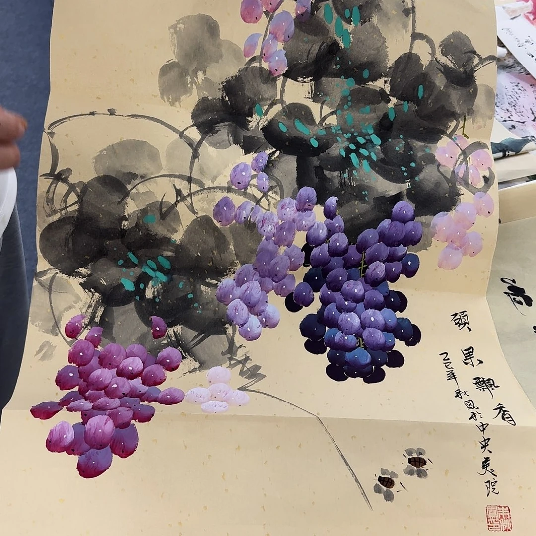 国画纯手作品欣赏图