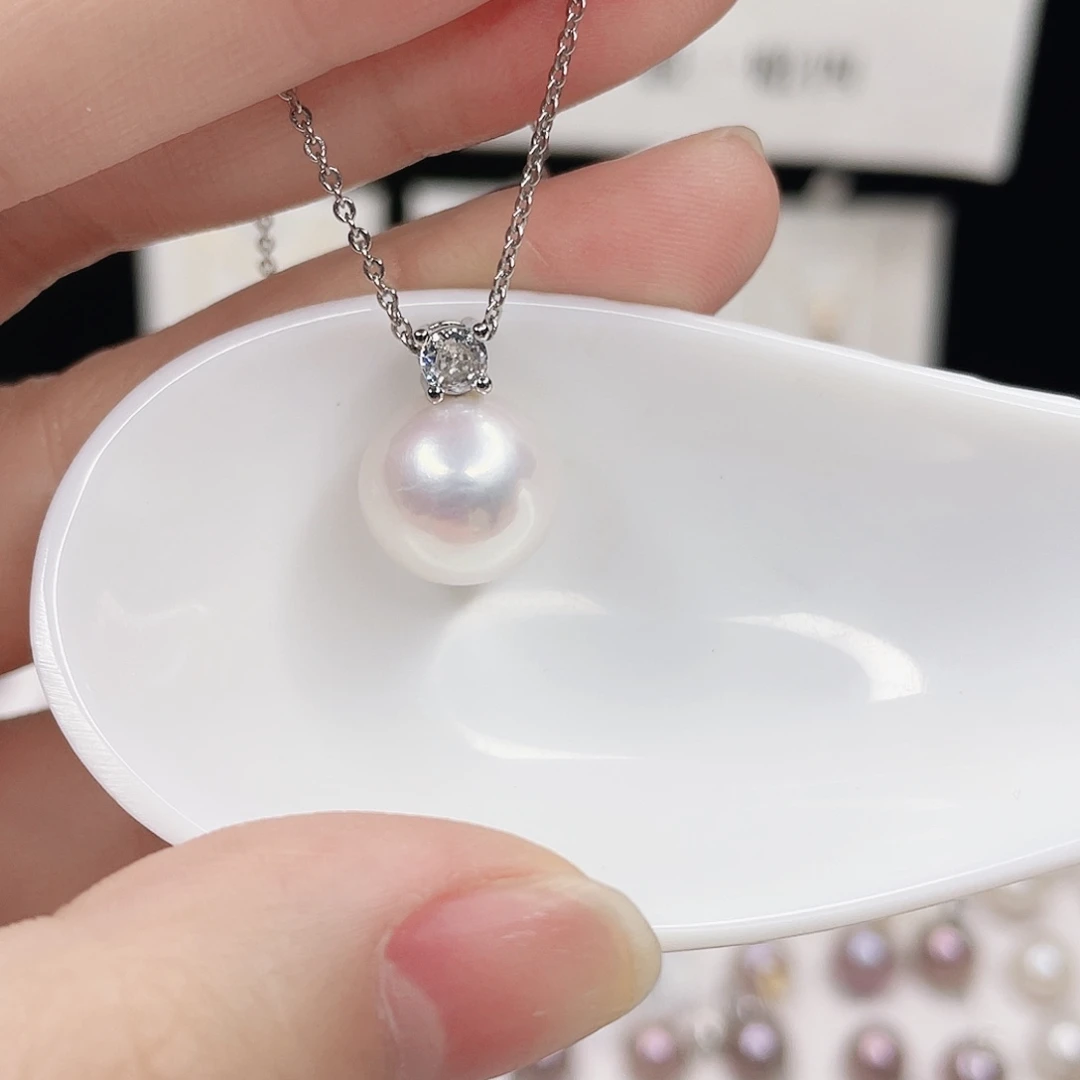 合金吊坠(赠链)淡水珍珠