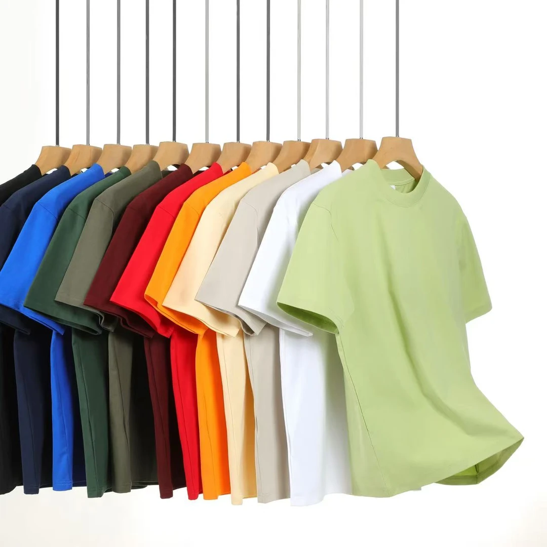 日常圆领夏季男士T恤夏季半袖男装百搭情侣