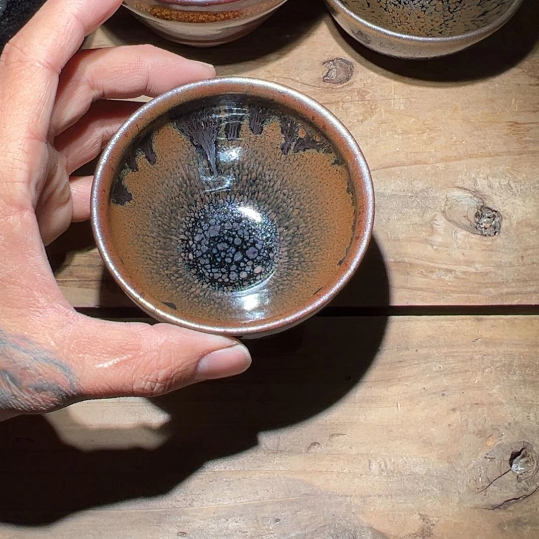 茶盏老木头柴烧建盏精选12