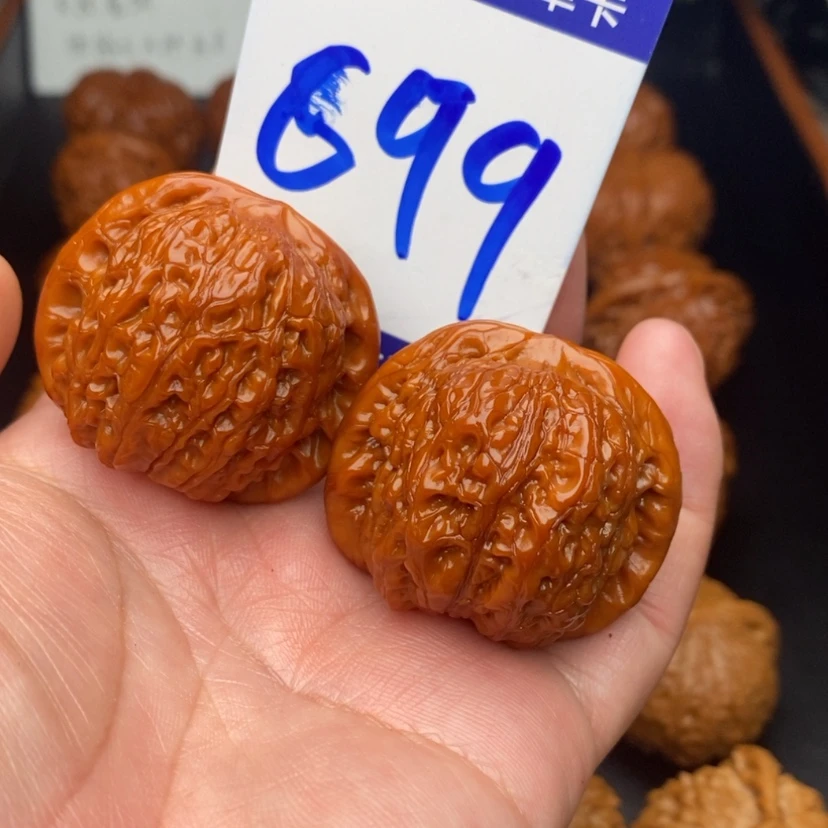 【闪购商品】文玩核桃把件血麒麟39