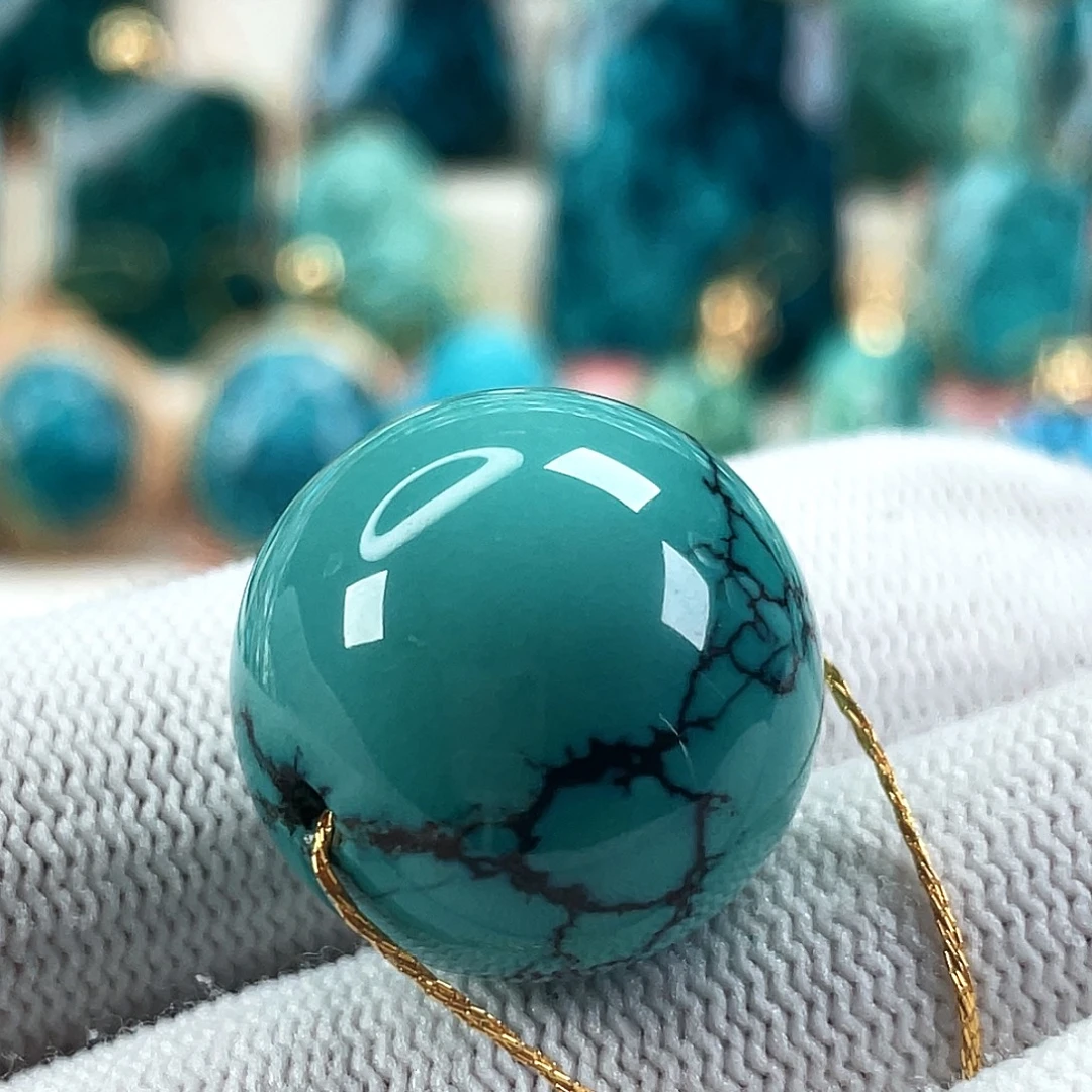 绿松石未镶嵌车挂