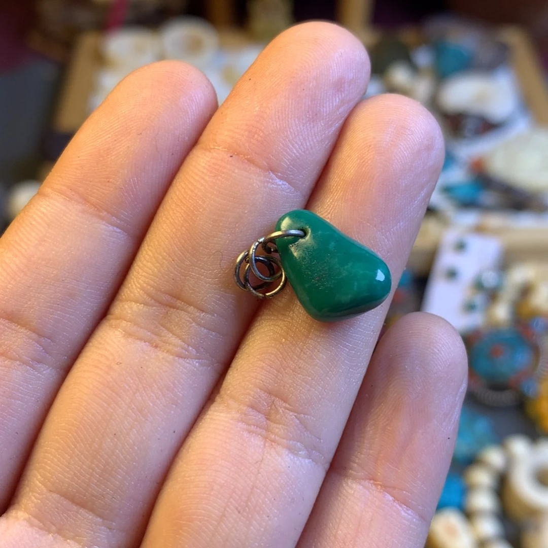 吊坠星月菩提古***骨…………