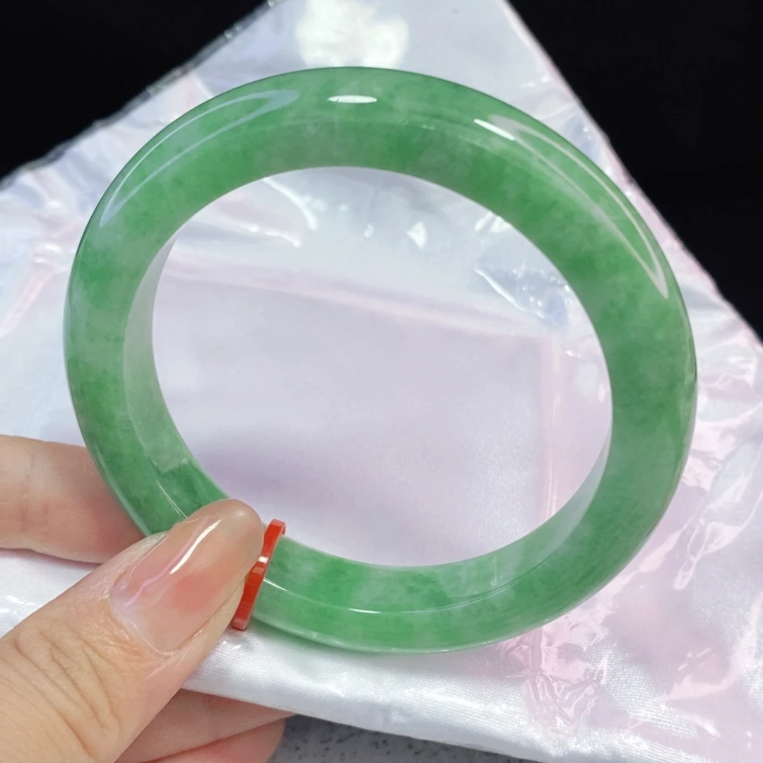 未镶嵌手镯翡翠任*飞58圆镯