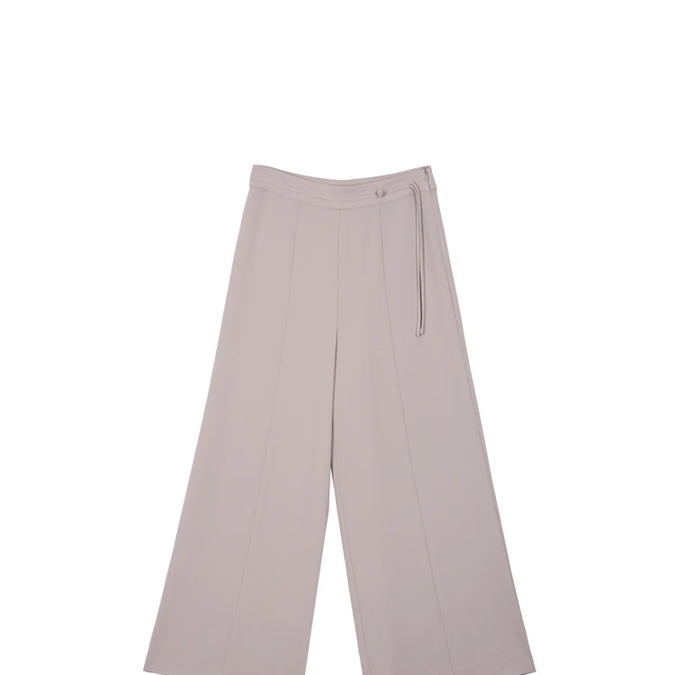 【优雅国风】三醋酸国风高腰阔腿裤CD2167895