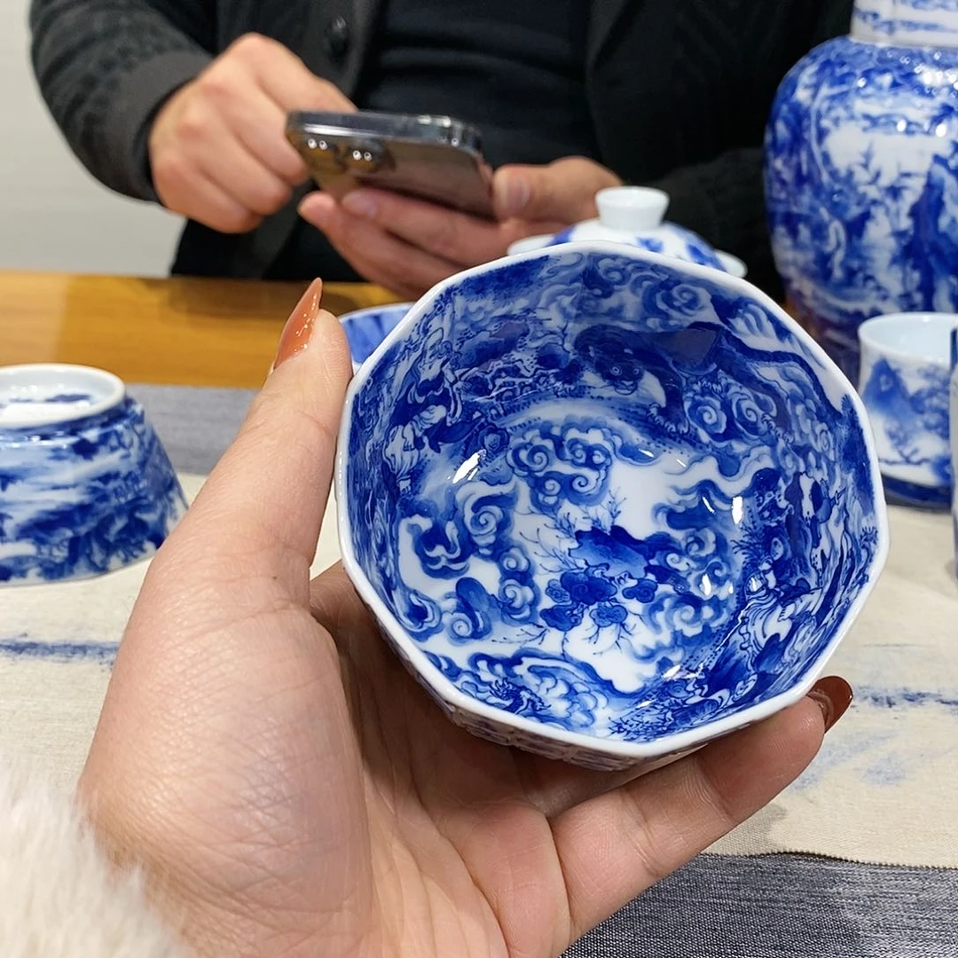 朗谷窑重工青花大上新