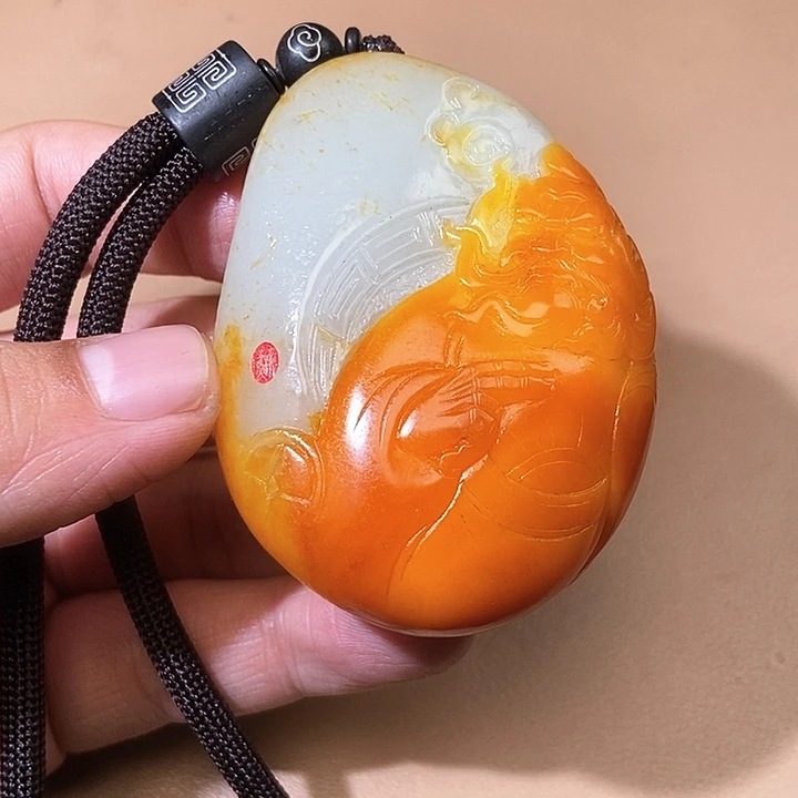 和田玉颈饰未镶嵌HX