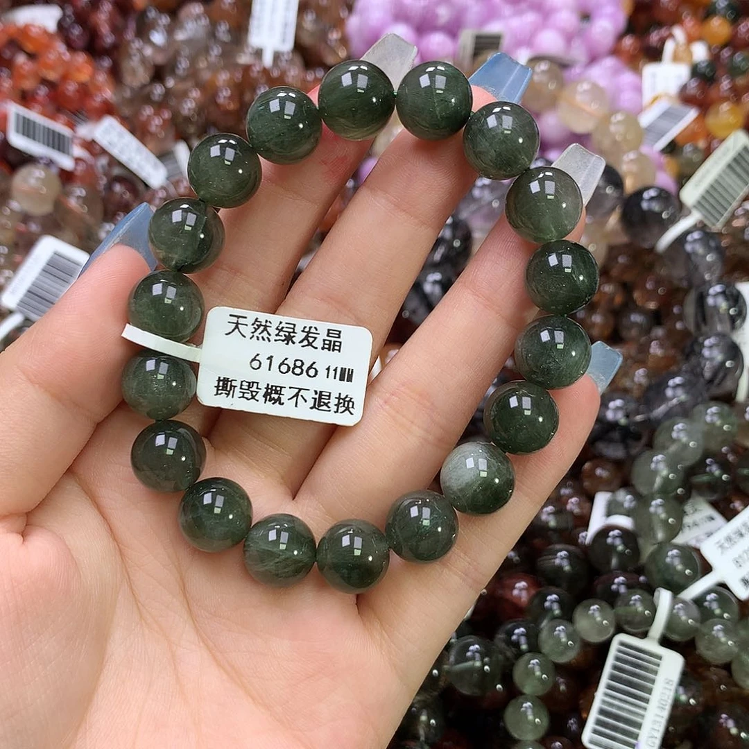 水晶手链未镶嵌哆****6，