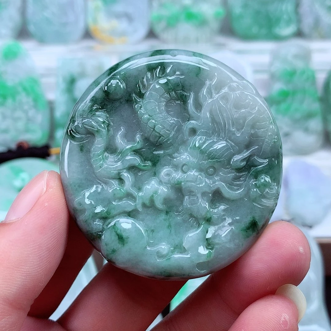 颈饰未镶嵌翡翠翡翠吊坠
