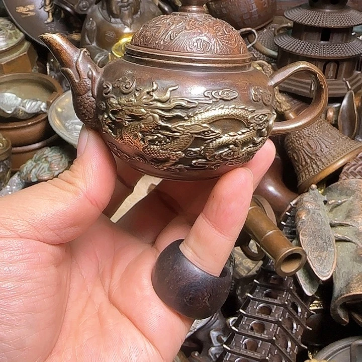 铜器办公室茶室摆件