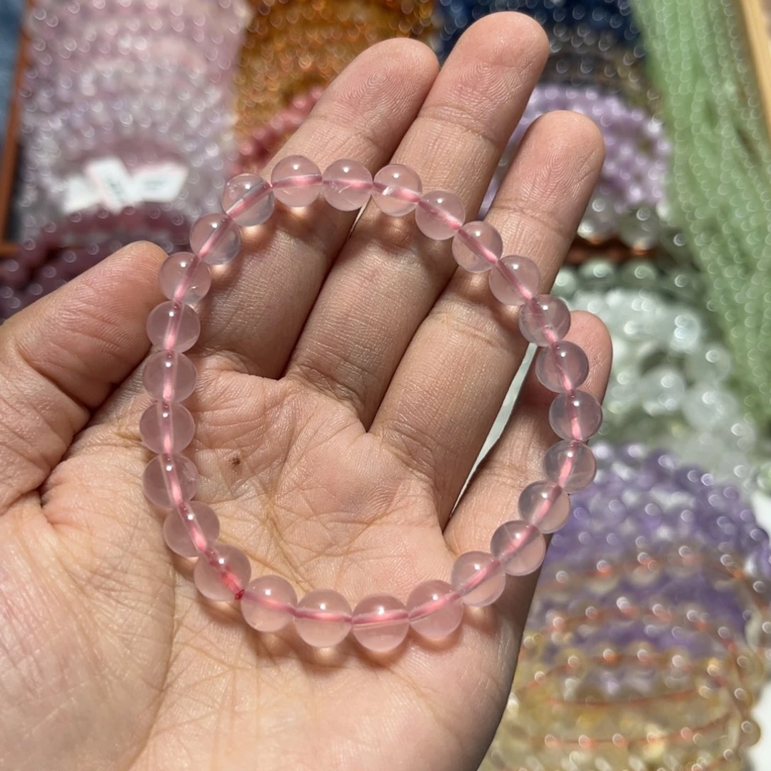 水晶手链未镶嵌板****潘7mm 马粉