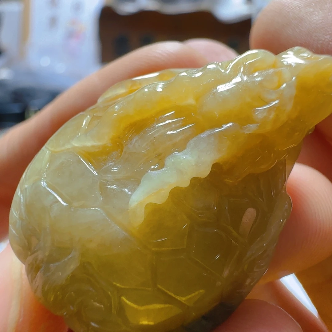 意***静翡翠未镶嵌颈饰翡翠240