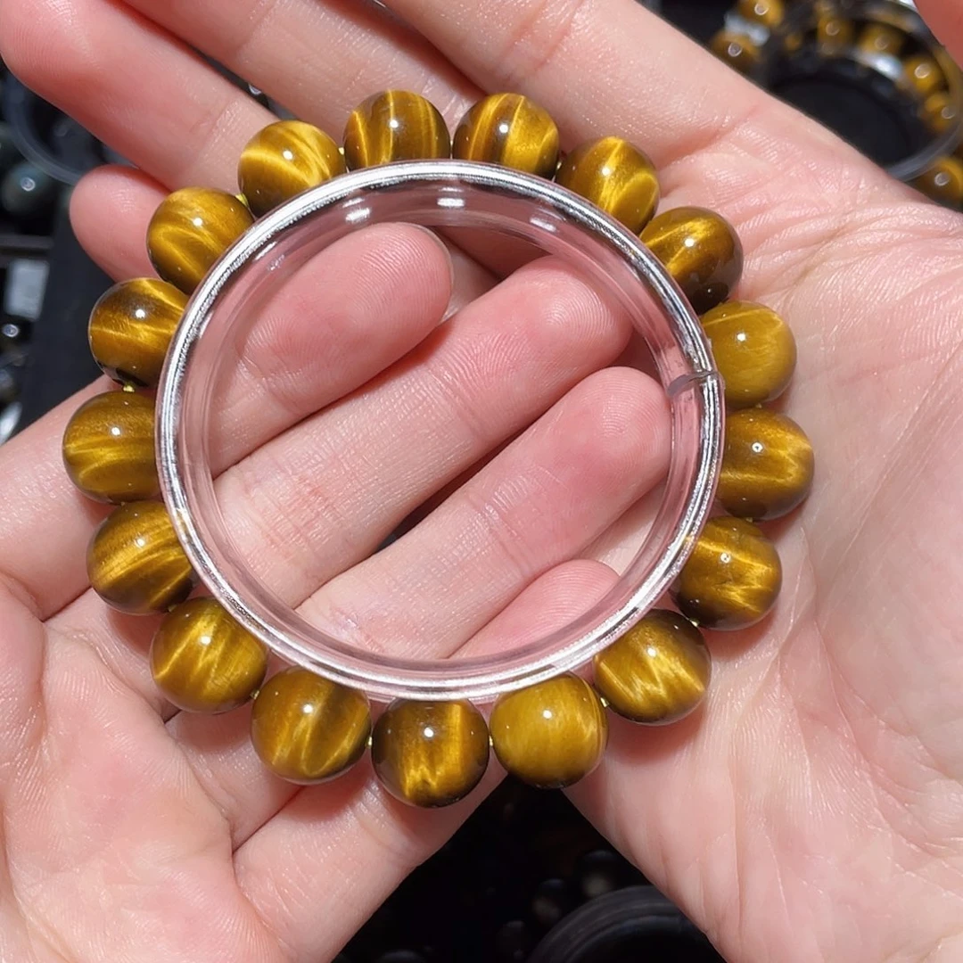 男***旭木变石（虎睛石）未镶嵌手链