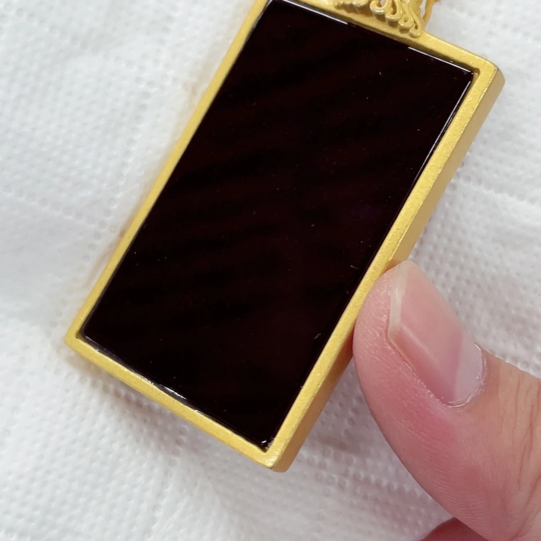 翡翠未镶嵌颈饰先鉴后发一物一证