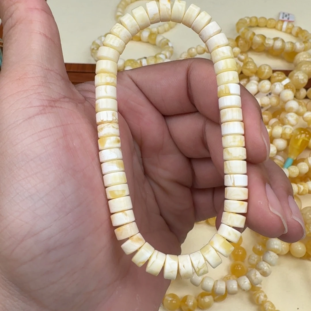 手链琥珀未镶嵌蜜蜡手串