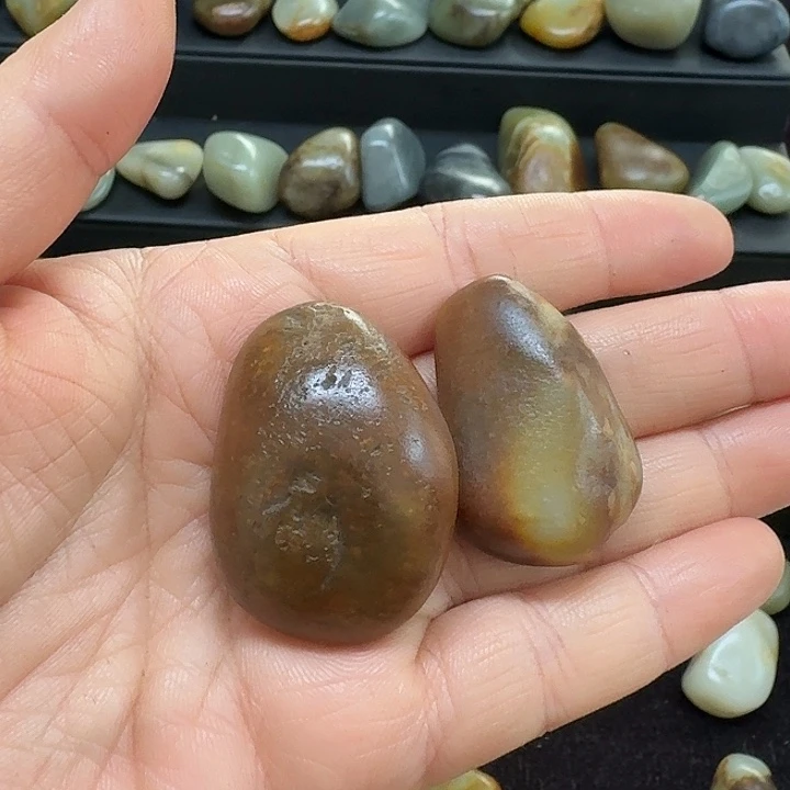 一***水和田玉（糖玉）未镶嵌挂件