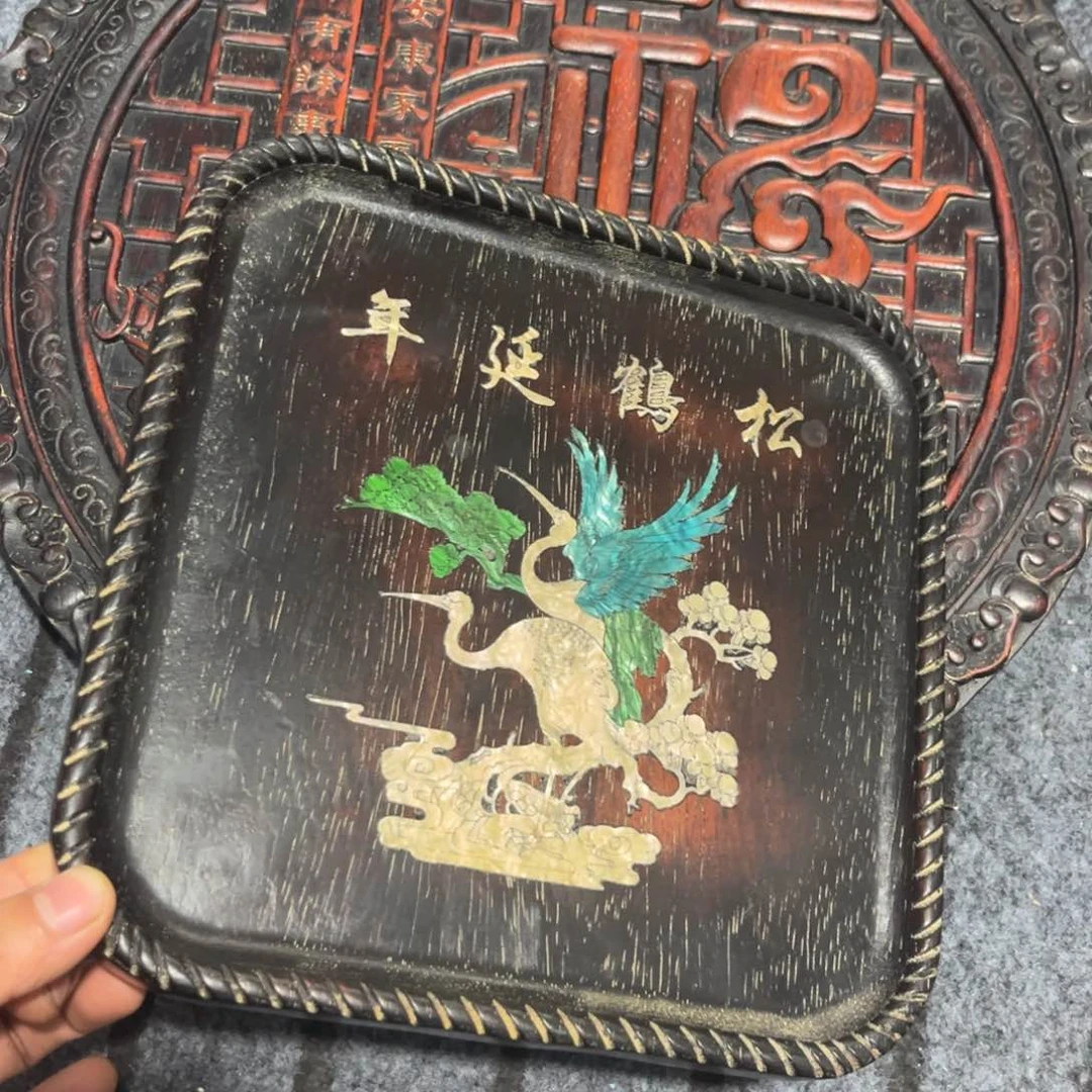 木非洲紫檀木雕牌匾挂匾