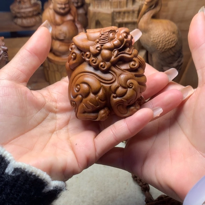 檀香木其他老山檀香手把件