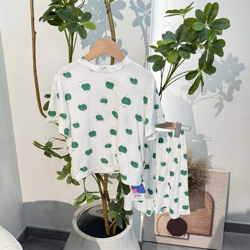 313【靓】儿童夏季时尚休闲短袖短裤套装-2006E