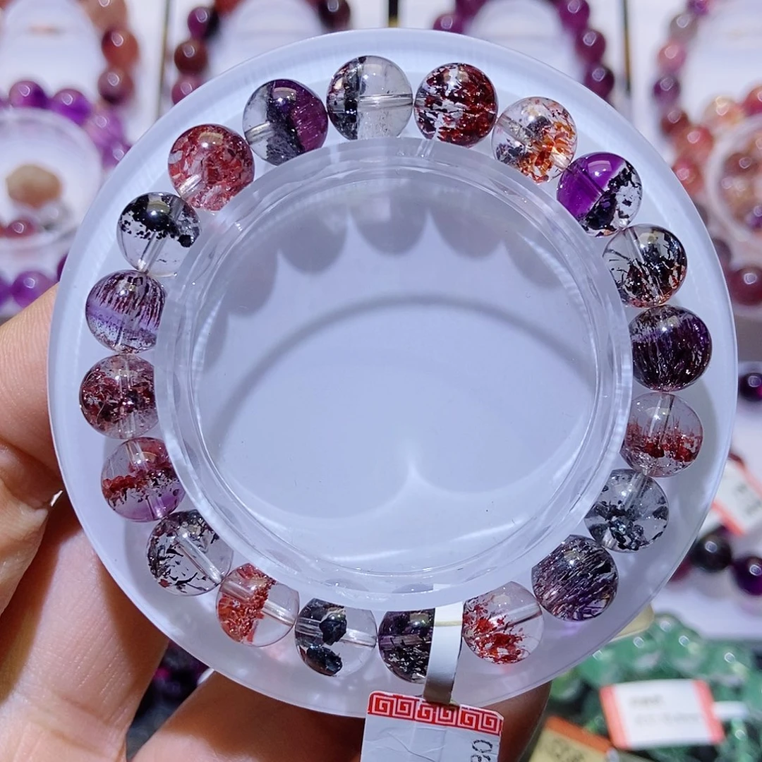 未镶嵌手链水晶彩毒液9.4