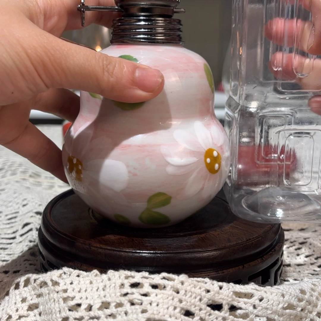 摆件景德镇陶瓷香薰灯