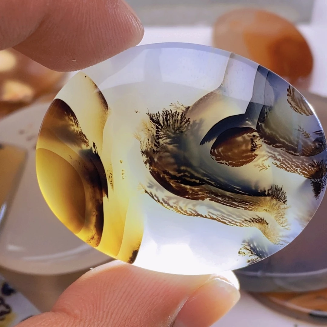 玛瑙/玉髓吊坠(不含链)未镶嵌大****罗B