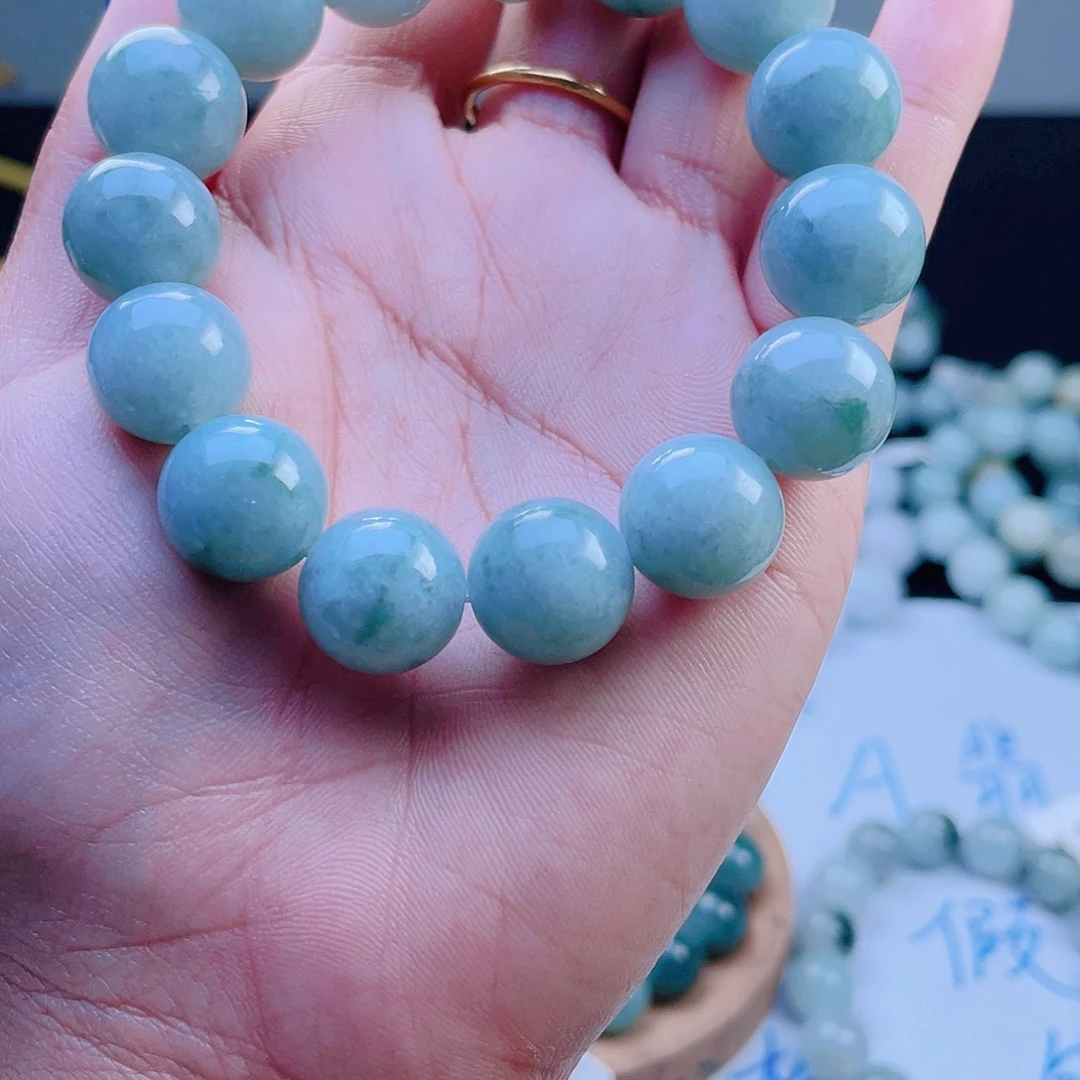 定制翡翠未镶嵌珠串