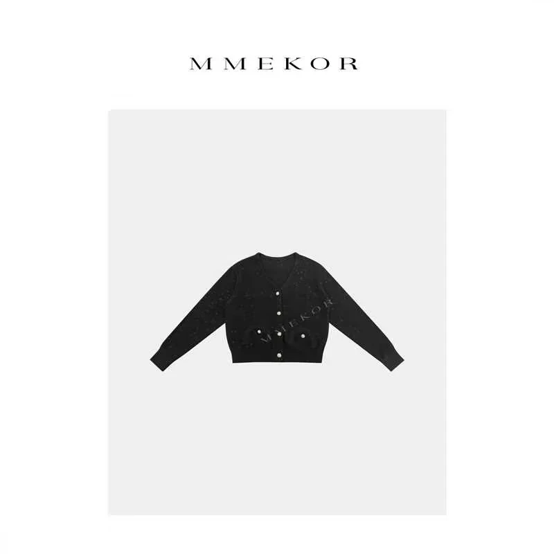 MMEKOR“松茶可可”毛衣 2025新款活力常青藤韩系上衣 89088