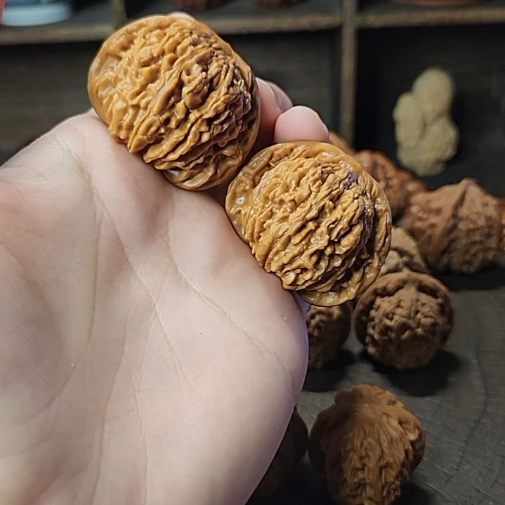 吊坠文玩核桃43四座楼