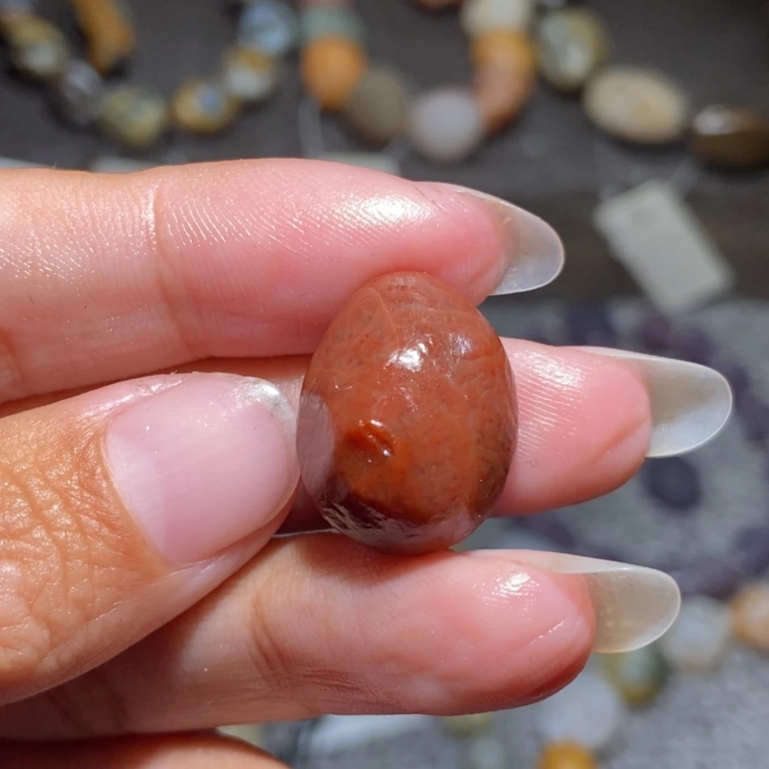 未镶嵌玛瑙/玉髓珠宝半成品