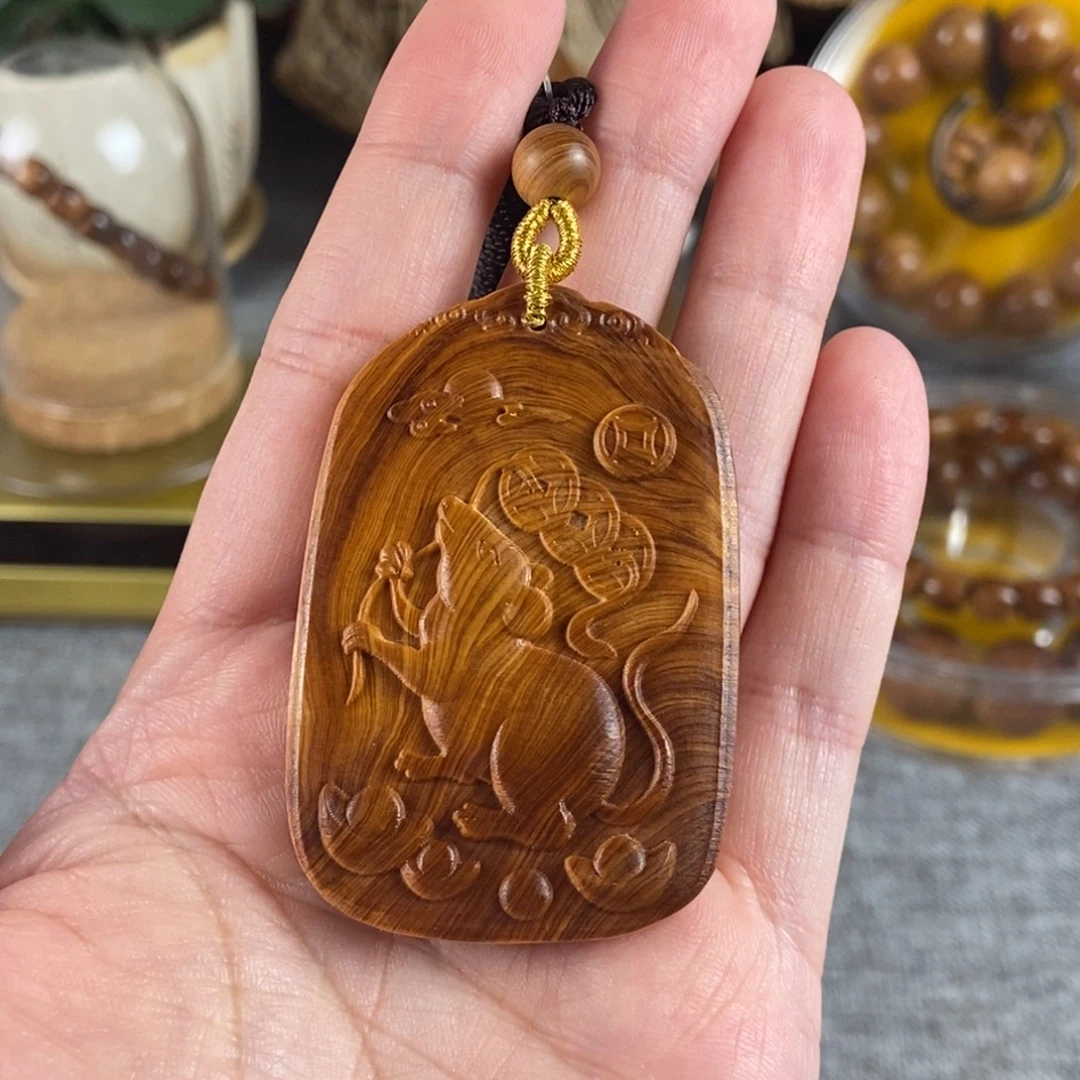 格***花柏木（崖柏）手串/手链北太行骨料鼠牌180半价