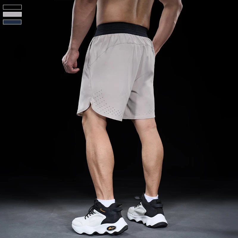 霸道肌肉 男士新款户外运动健身速干短裤子弹力跑步训练五分短裤