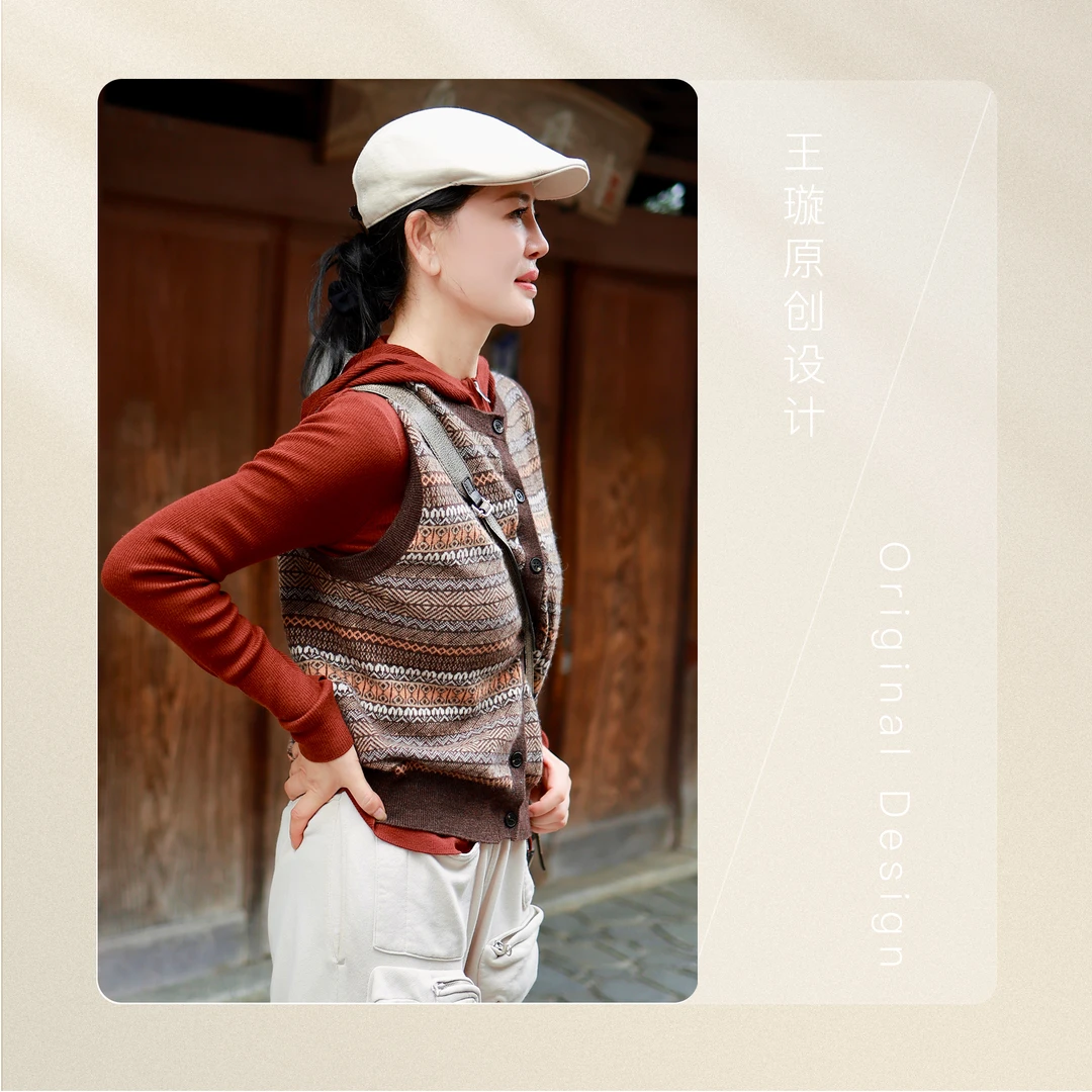 璇之恋·王璇（2025秀款）雪国古堡马甲王璇原创设计