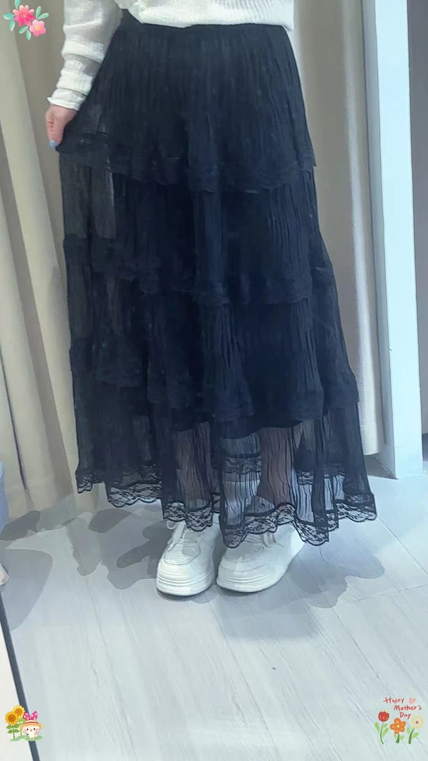 闺蜜女装家新款蕾丝半裙