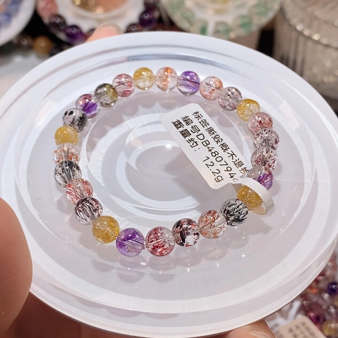 水晶手链未镶嵌J糖果超七手链