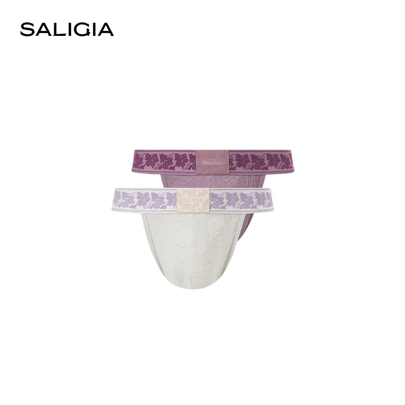 SALIGIA酒神长绒棉莫代尔混纺男士高叉内裤