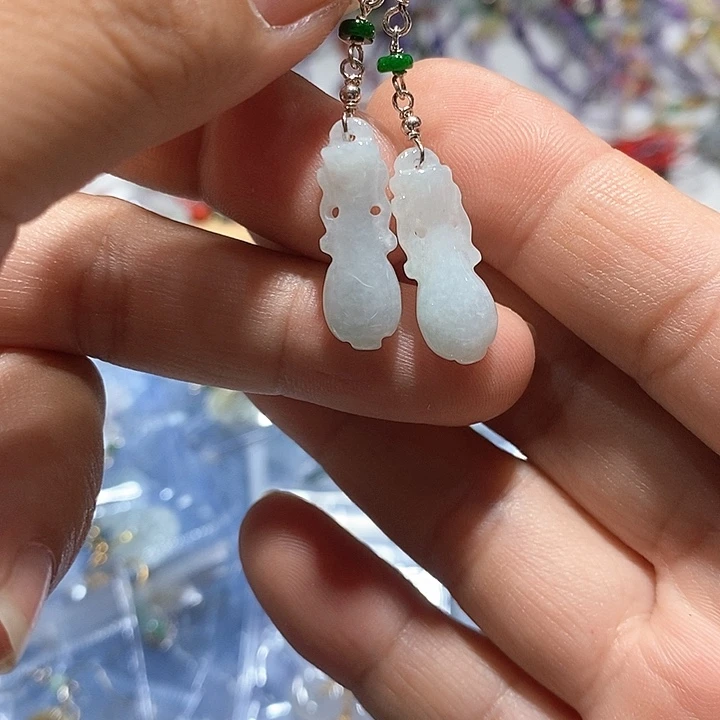 银S925镶嵌手链翡翠