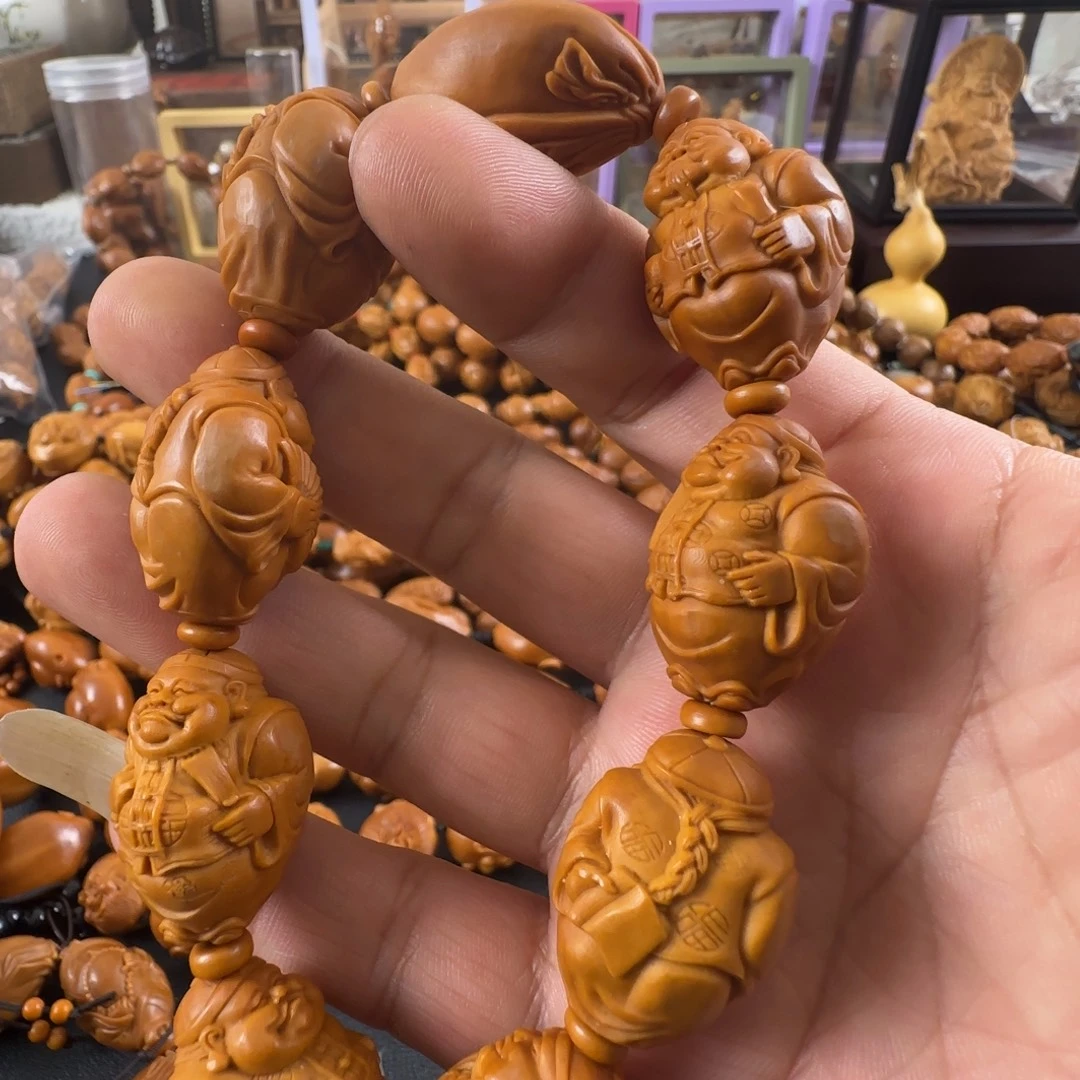 手串/手链橄榄核地主财神