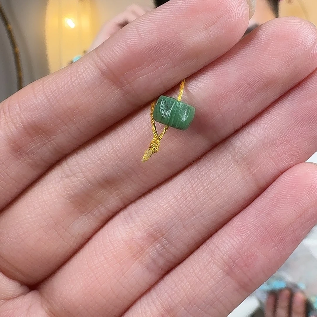 绿松石未镶嵌挂件