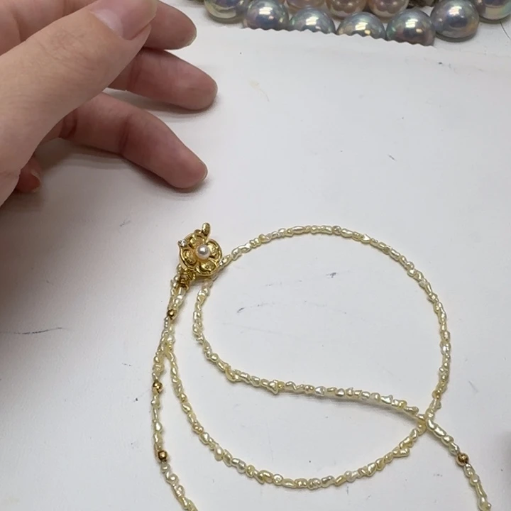 颈饰未镶嵌海水珍珠