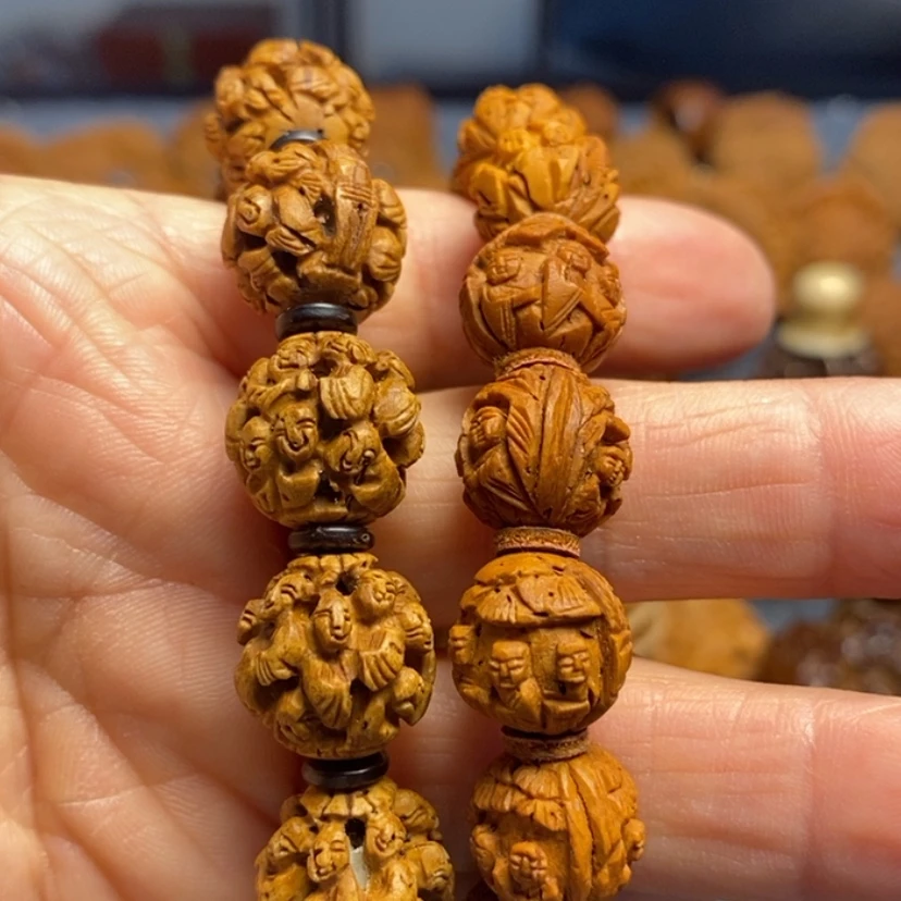 【闪购商品】手串/手链核桃随**安桃核雕刻