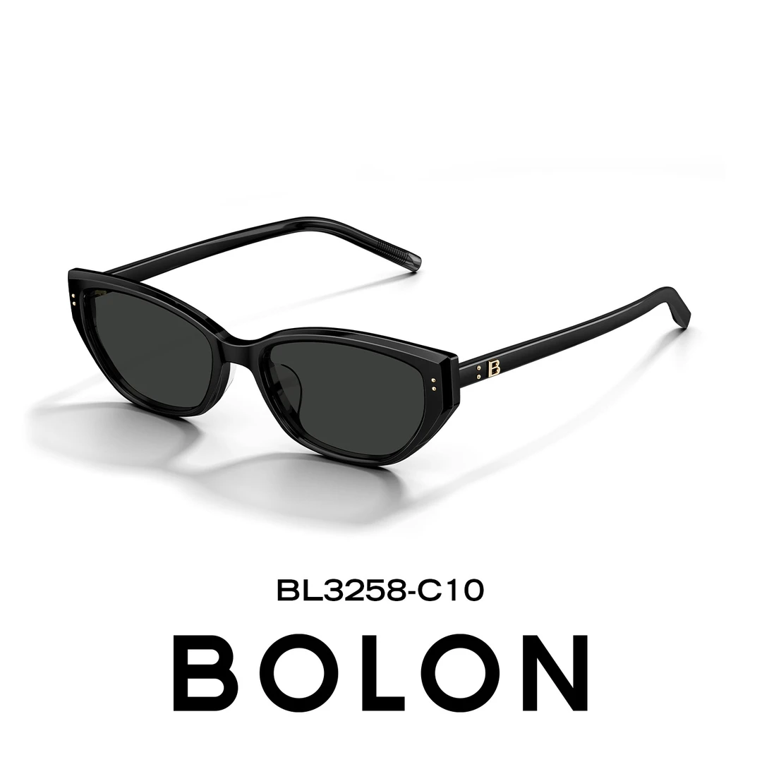BOLON暴龙眼镜26新品太阳镜小框猫眼框潮流女款防晒墨镜男BL3258