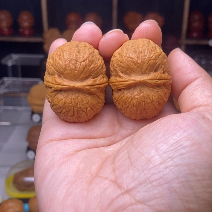 文玩核桃吊坠27黄金印