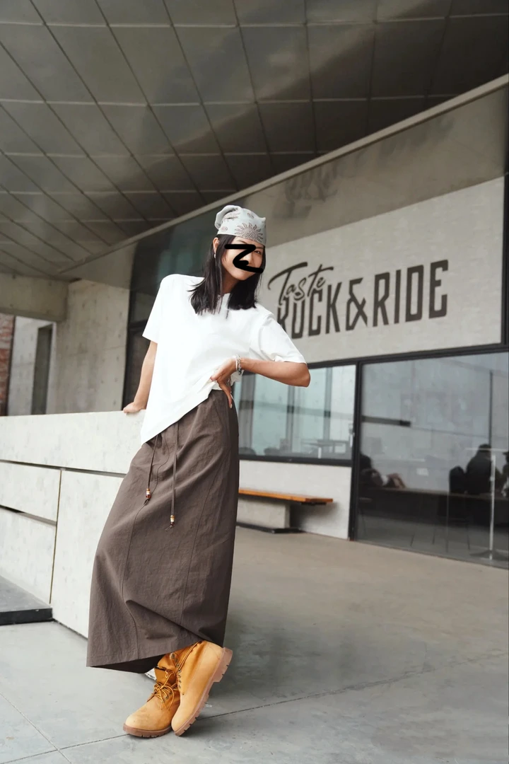 【粉风】福利款hh潮品后背印花男女款两色宽松T恤