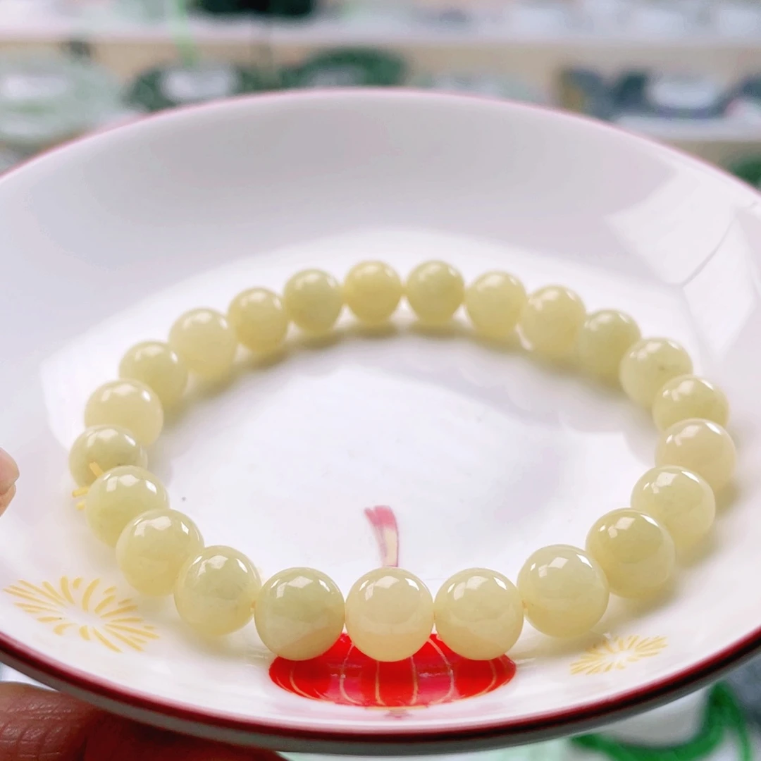 翡翠未镶嵌项链天然翡翠手链8mm