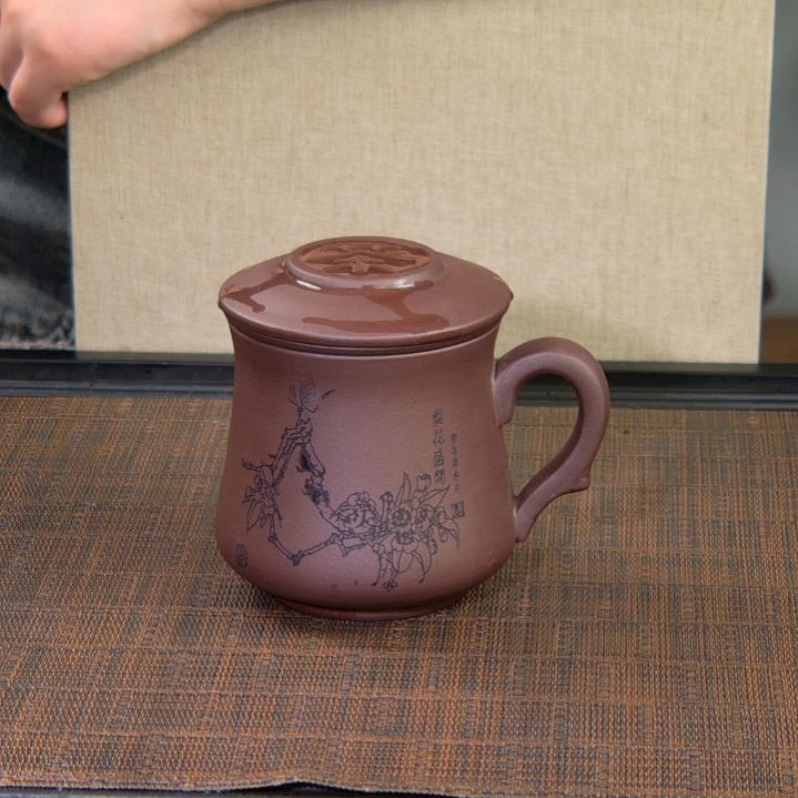 茶杯紫砂高货放漏